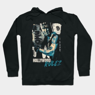 Hulk Hogan Retro Hollywood Rulez Hoodie